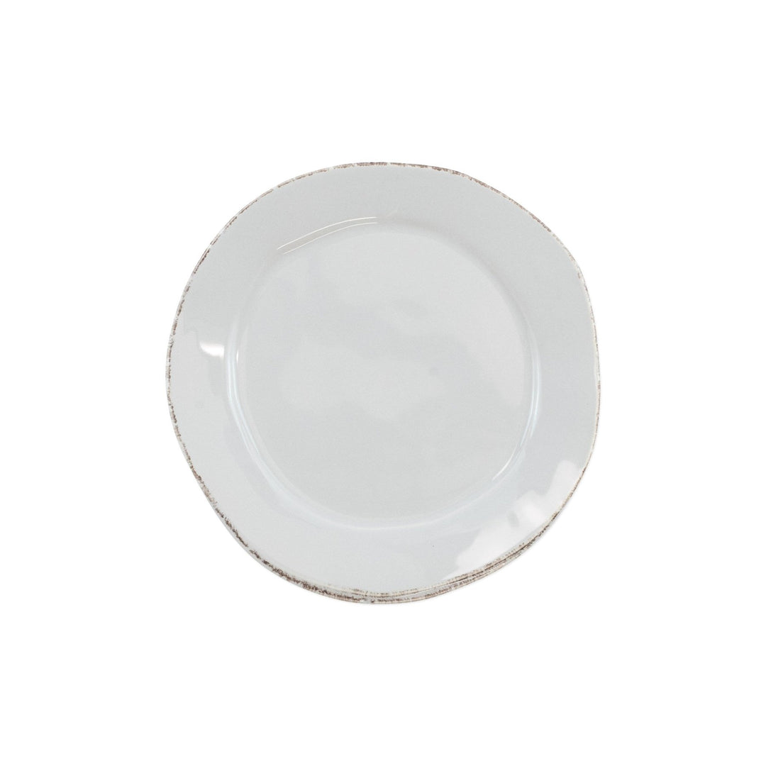 Vietri Lastra Light Gray Canape Plate