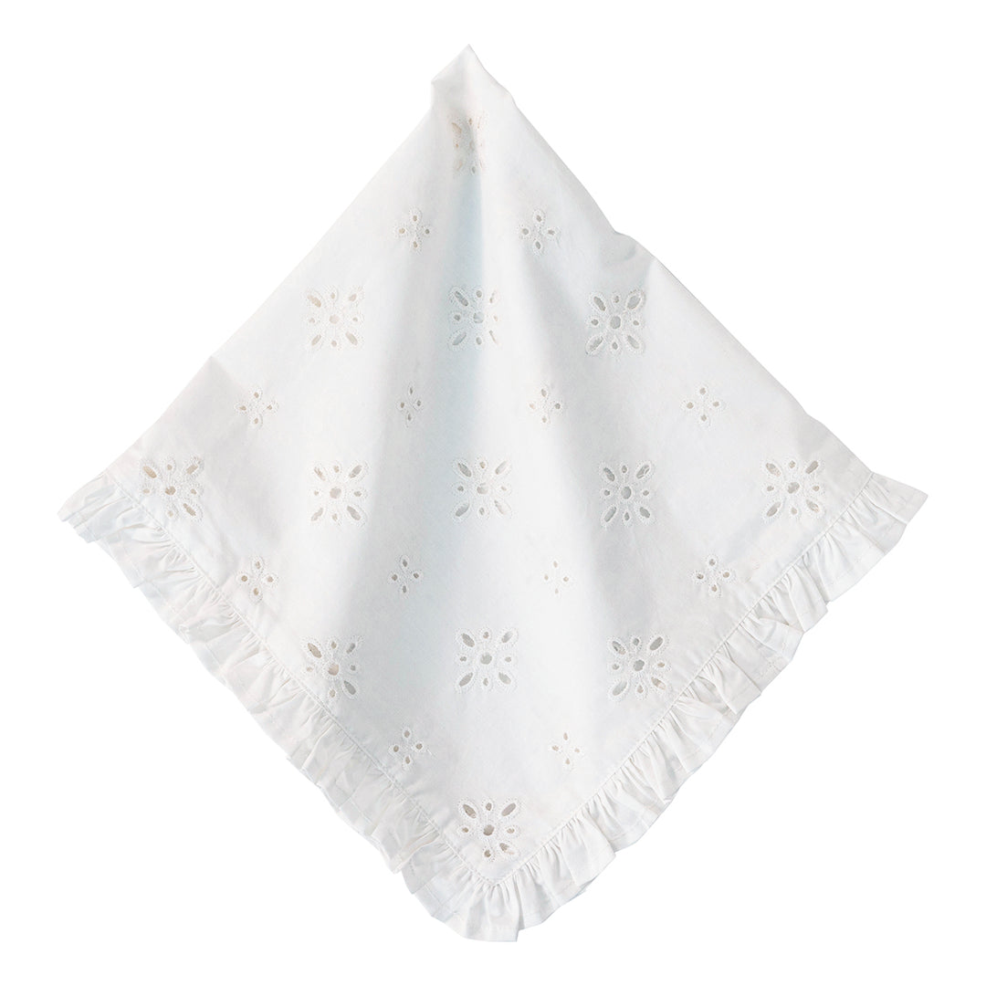 Juliska Eyelet White Napkin