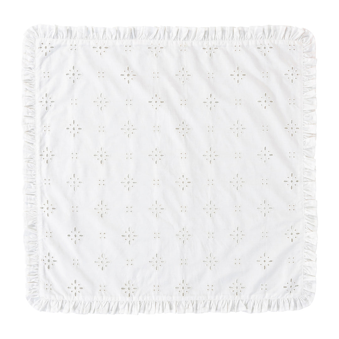 Juliska Eyelet White Napkin 