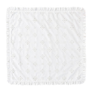 Juliska Eyelet White Napkin 