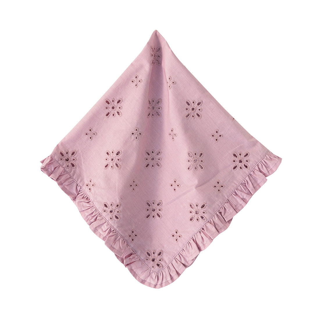 Juliska Eyelet pink Napkin 