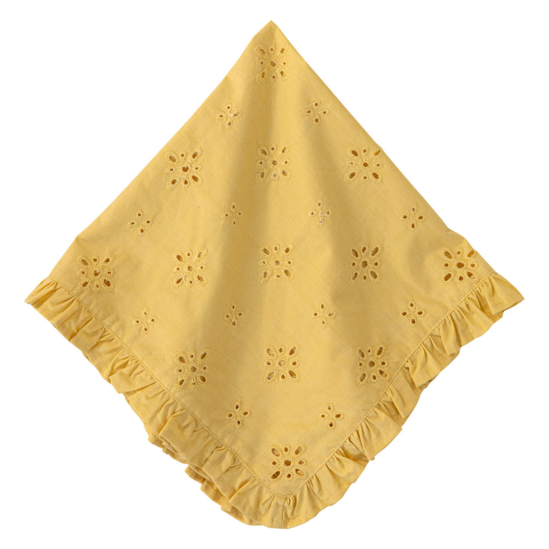 Juliska Eyelet yellow Napkin 