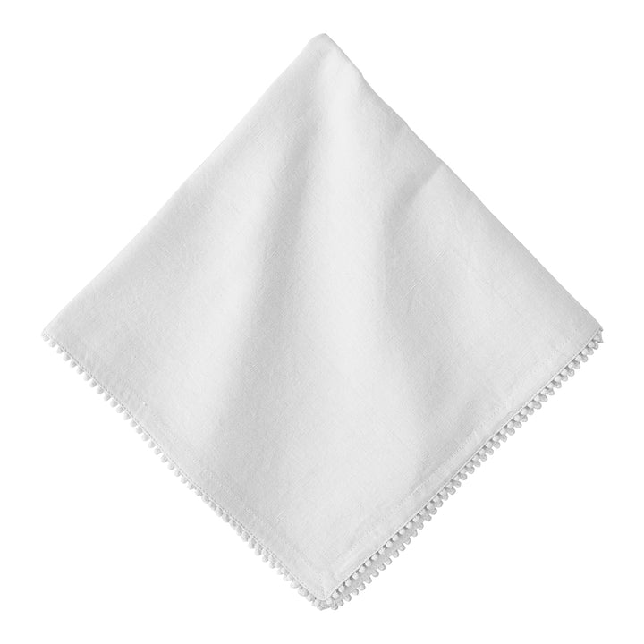 ccccJuliska Berry Trim White Napkin