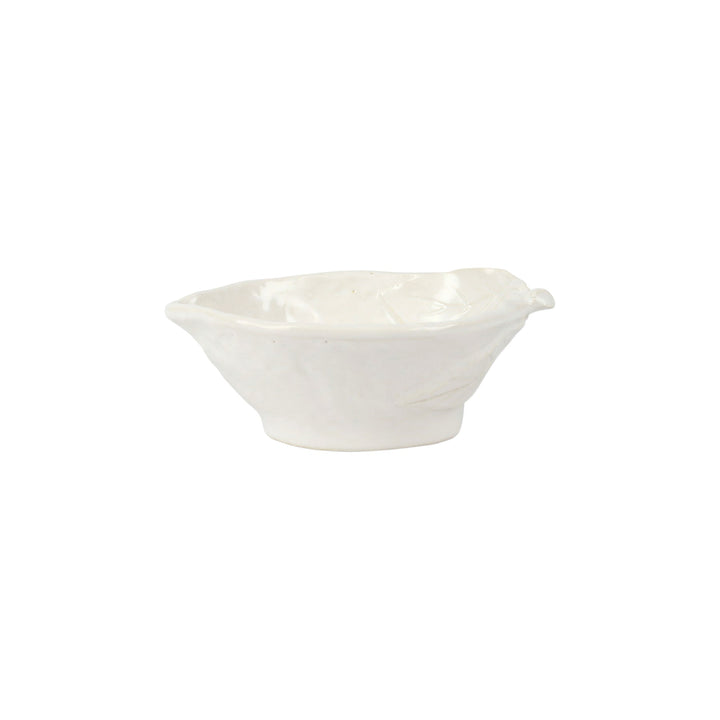 Vietri Limoni White Lemon Condiment Bowl