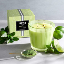 Load image into Gallery viewer, Nest Lime Zest &amp; Matcha 3-Wick Candle
