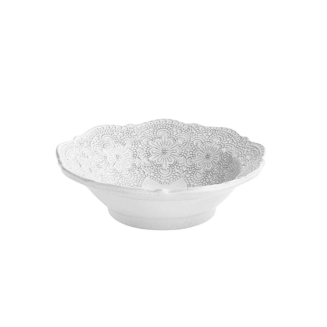 Arte Italica Merletto White Cereal Bowl