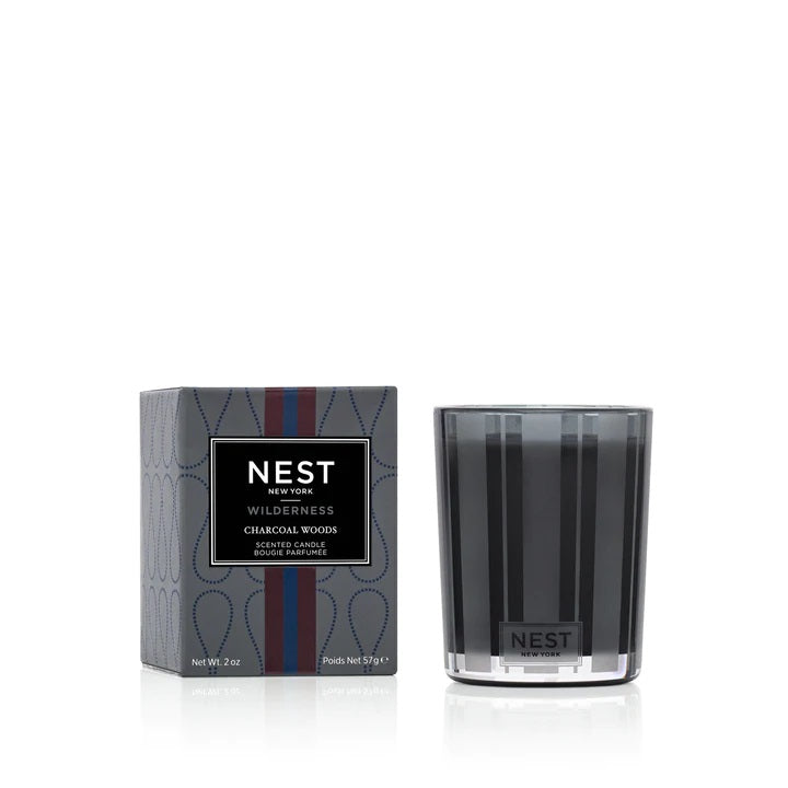 Nest Charcoal Woods Votive Candle