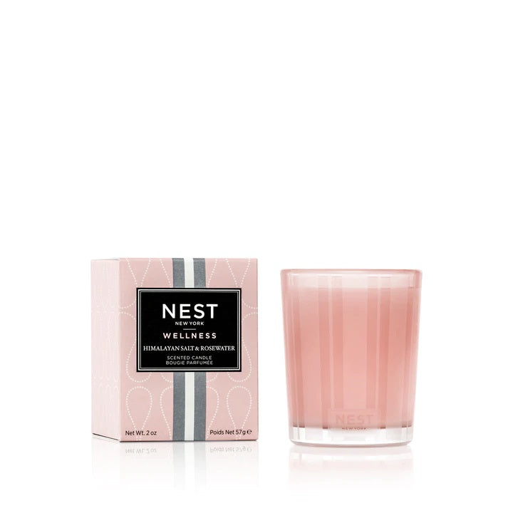 Nest Himalayan Salt & Rosewater Votive Candle