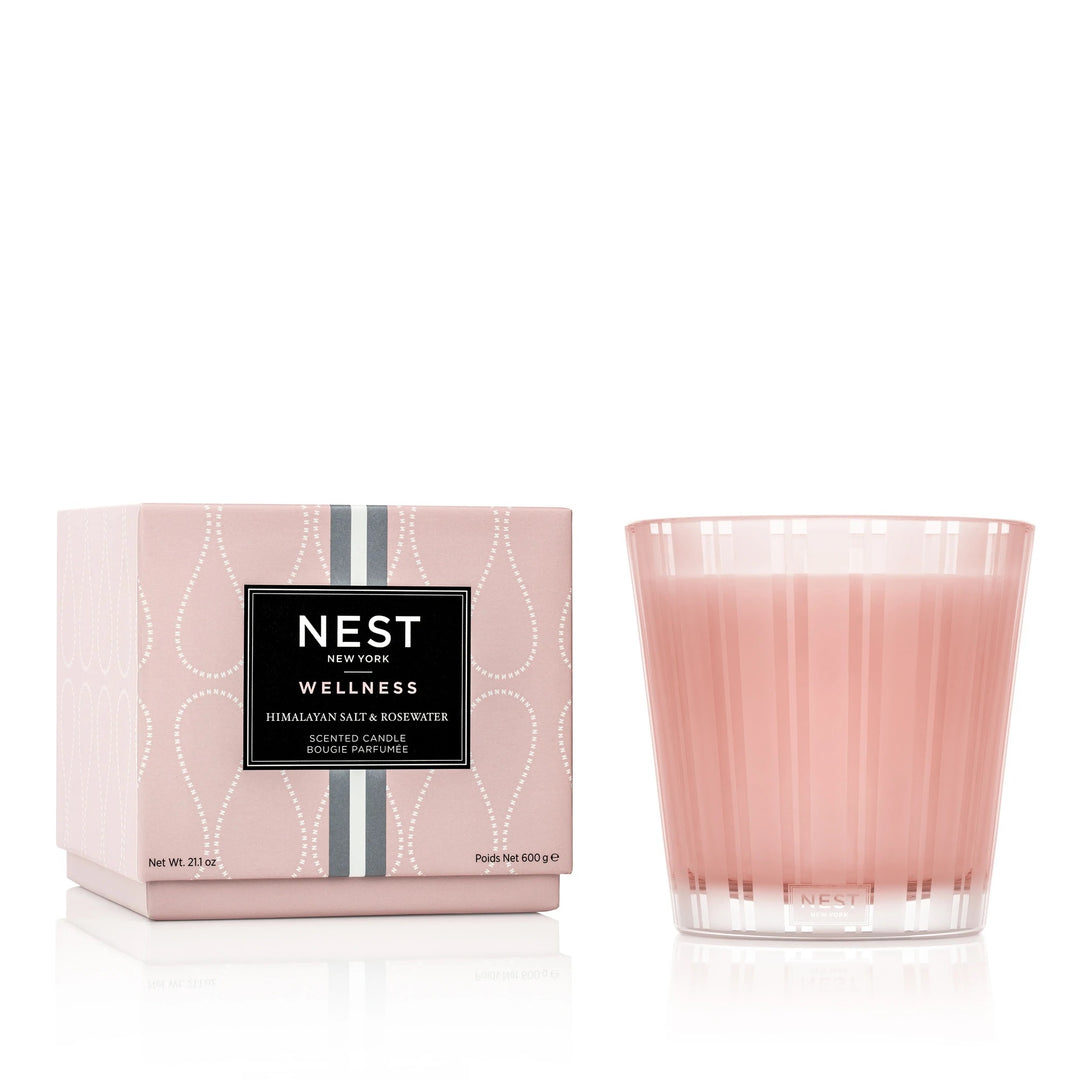 Nest Himalayan Salt & Rosewater 3-Wick Candle