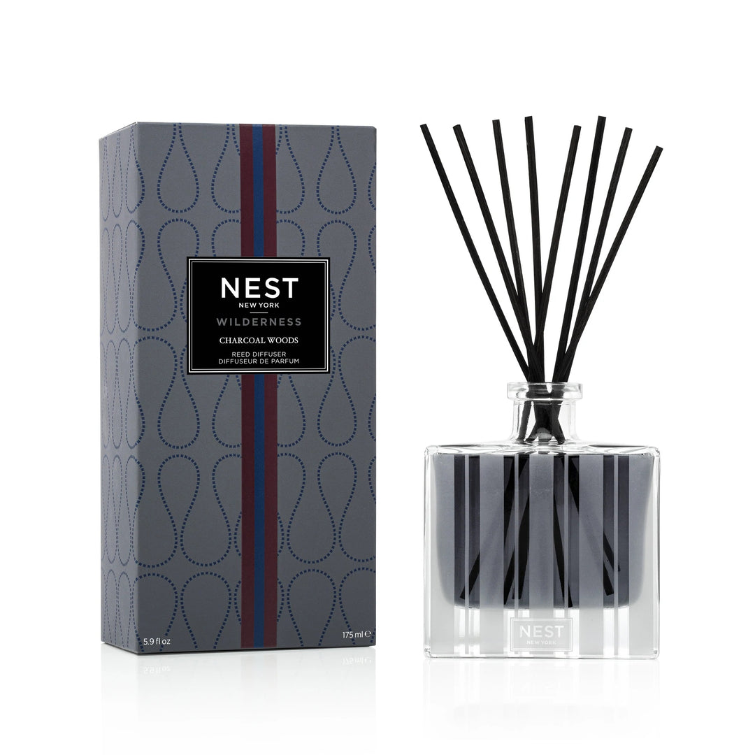 Nest Charcoal Woods Reed Diffuser