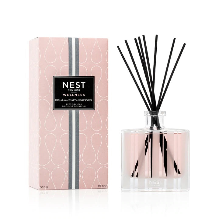 Nest Himalayan Salt & Rosewater Reed Diffuser