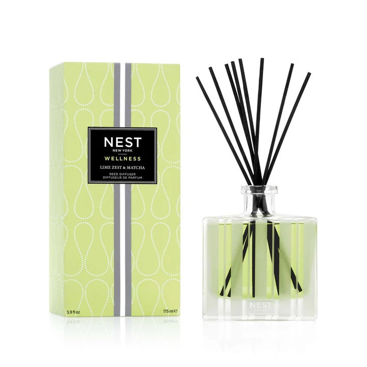 Nest Lime Zest & Matcha reed diffuser