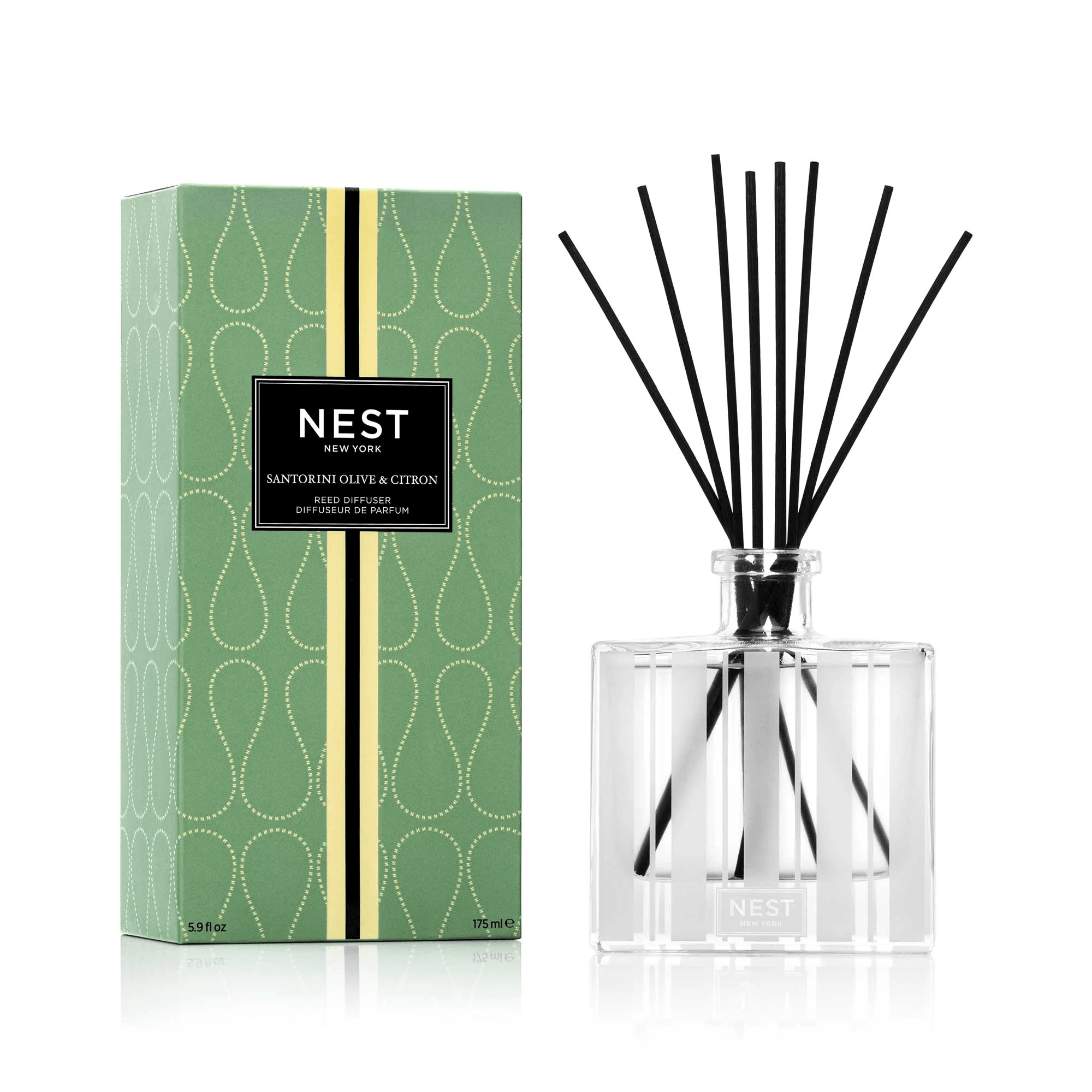 Nest Santorini Olive & Citron Reed Diffuser – Charleston Street