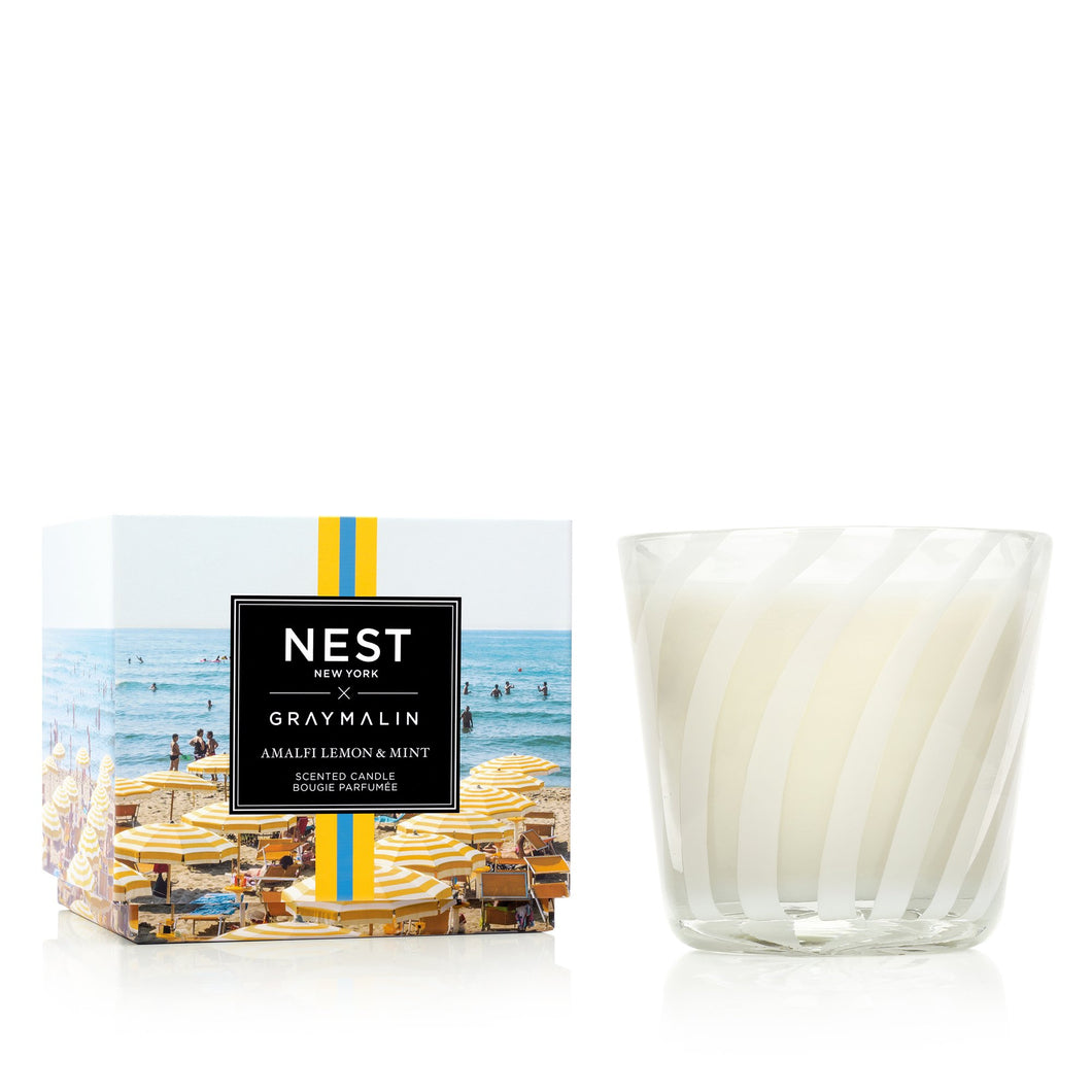 Nest x Gray Malin Amalfi Lemon & Mint 3-Wick Candle