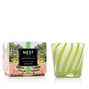 Nest x Gray Malin Coconut & Palm 3-Wick Candle