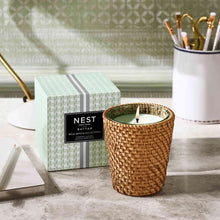 Load image into Gallery viewer, Nest Wild Mint &amp; Eucalyptus Rattan Classic Candle
