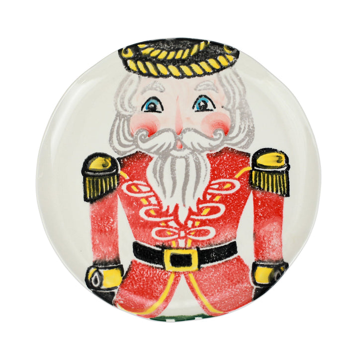 Vietri Nutcrackers Assorted Dinner Plates