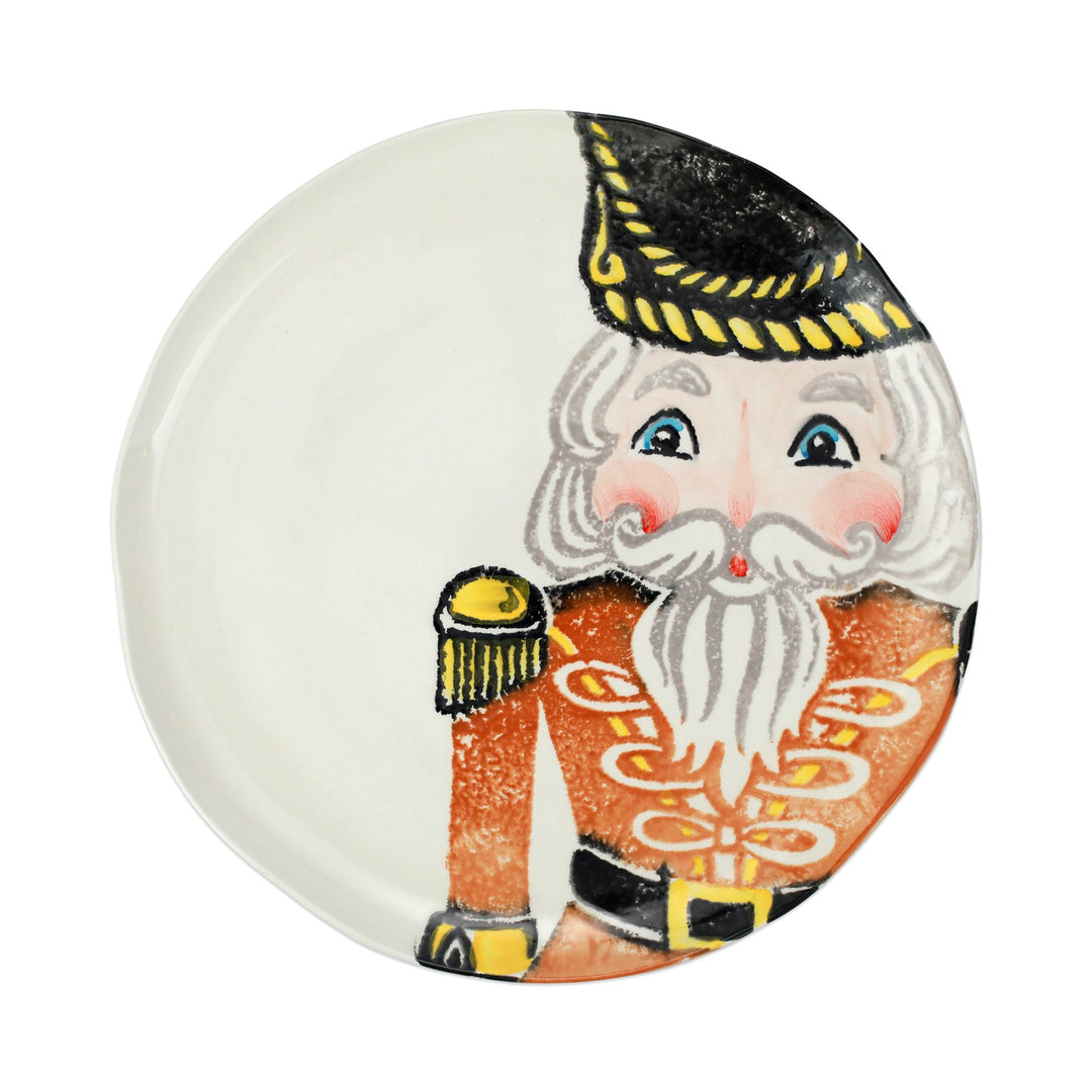 Vietri Nutcrackers Assorted Dinner Plates