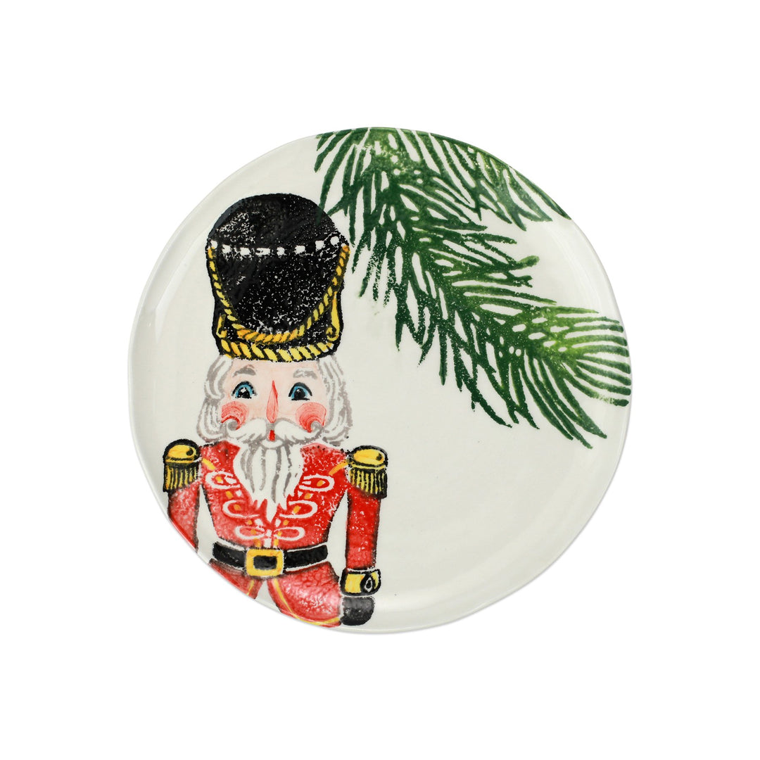 Vietri Nutcrackers Assorted Salad Plates