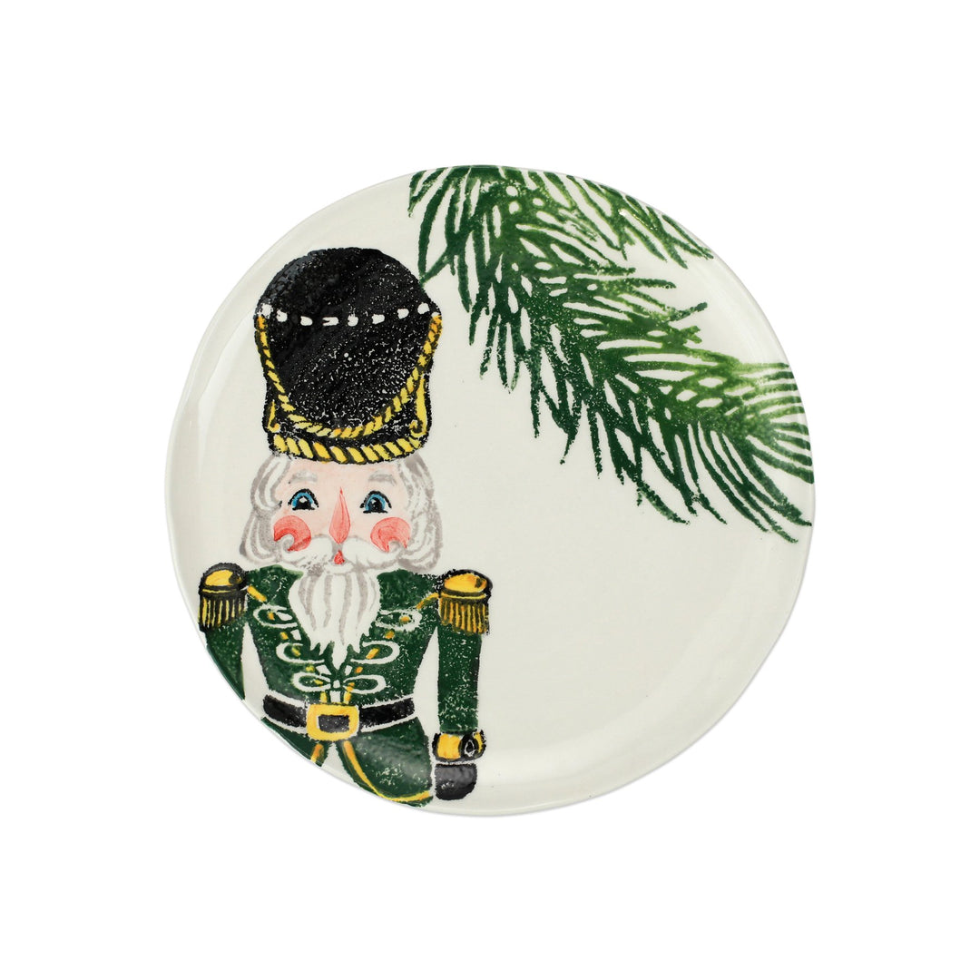 Vietri Nutcrackers Assorted Salad Plates