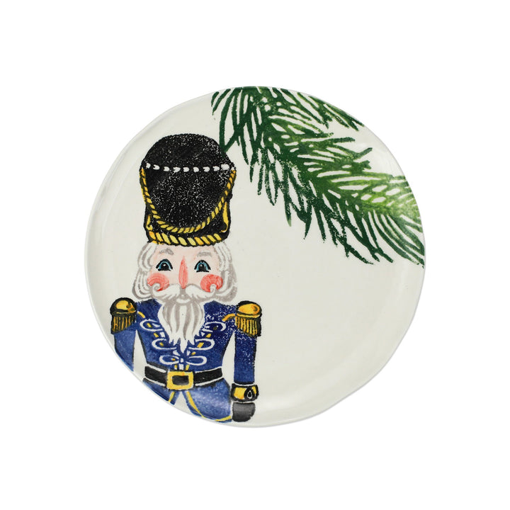 Vietri Nutcrackers Assorted Salad Plates