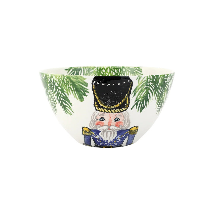 Vietri Nutcrackers Deep Serving Bowl