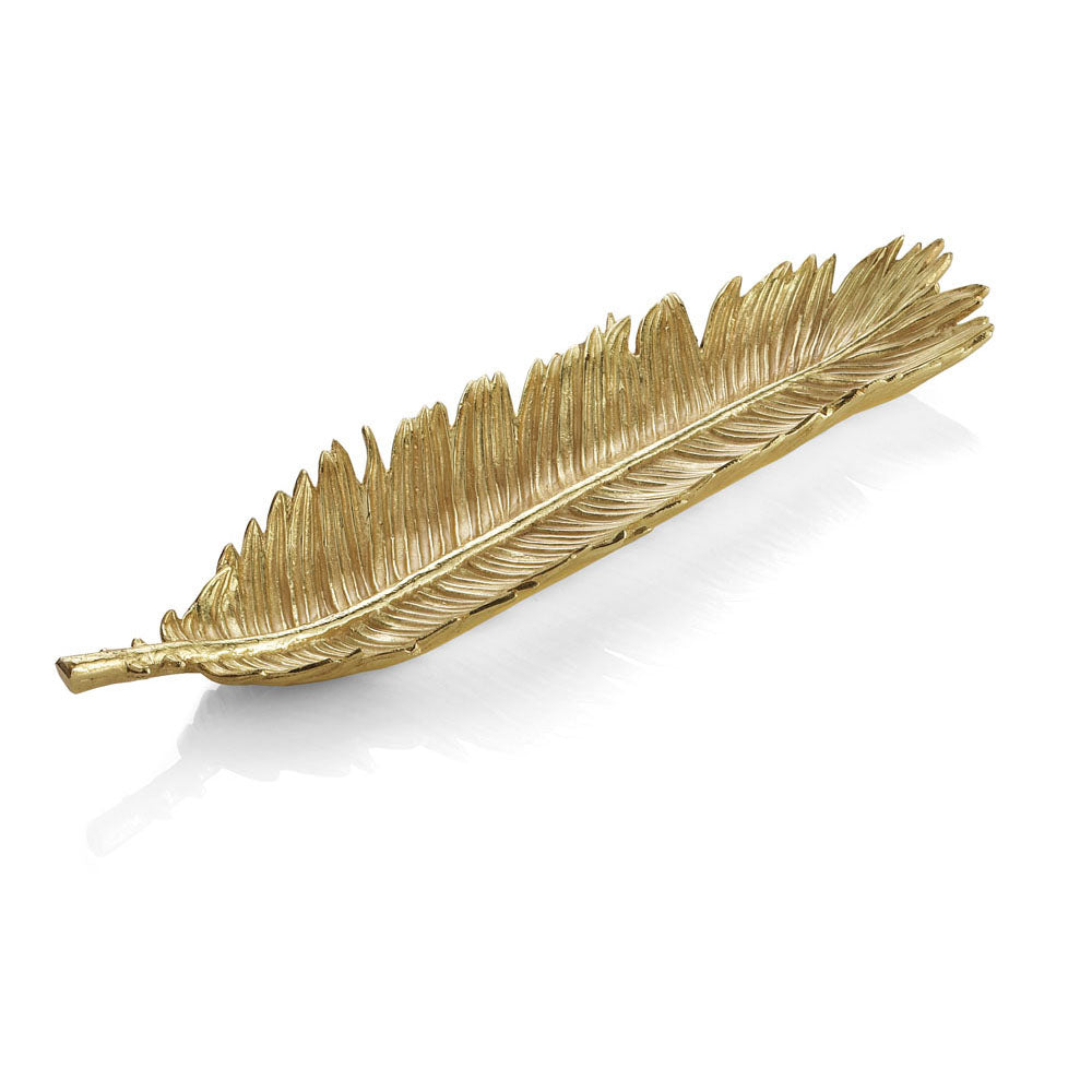 Michael Aram New Leaves Sago Palm Bread Plate