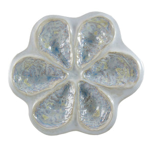 Ae Ceramics Oyster Series Traditional Oyster Platter in Pearl