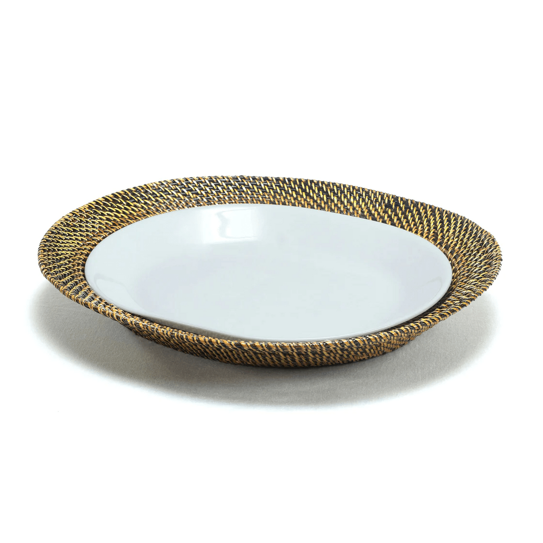 Calaisio Oval Serving Platter w/ Insert, 2QT