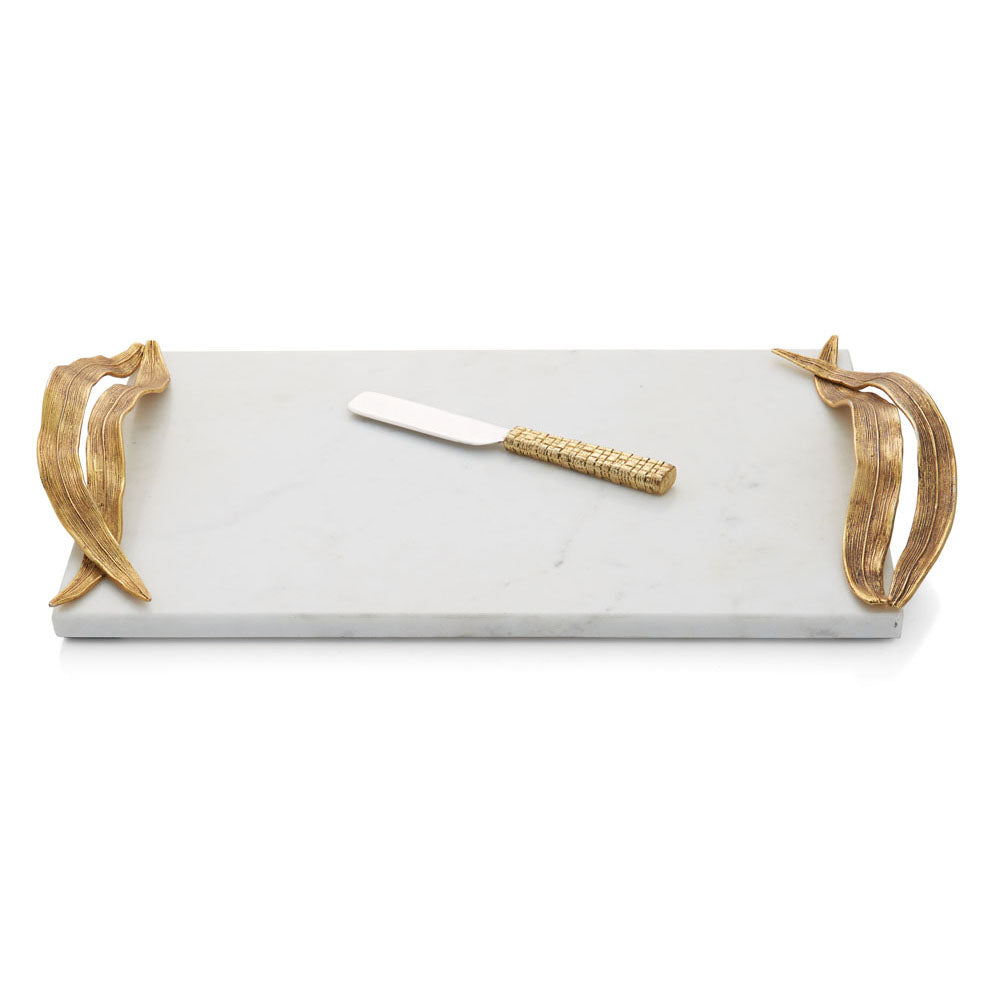 Michael Aram Palm Cheese Board & Knife