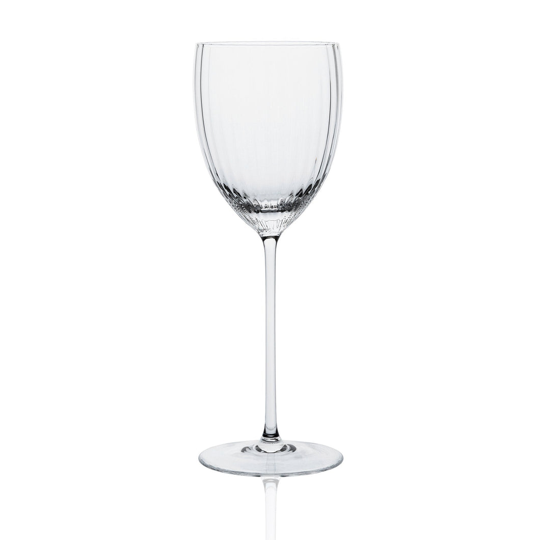 Caskata Quinn Clear White Wine Glass