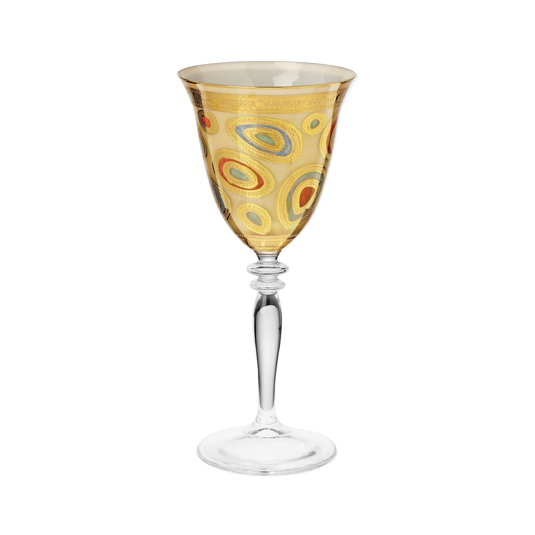 Vietri Regalia Cream Wine Glass