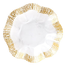 Load image into Gallery viewer, Vietri Rufolo Glass Gold Platter
