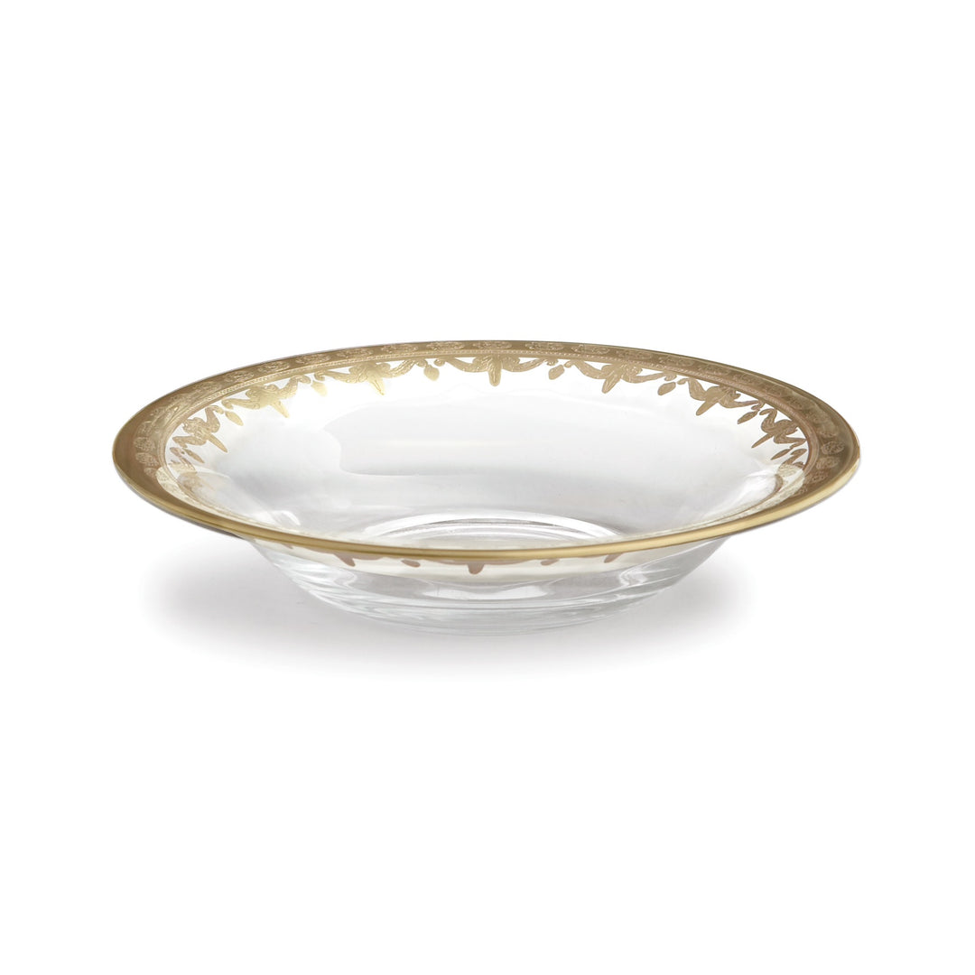 Arte Italica Vetro Gold Pasta/Soup Bowl