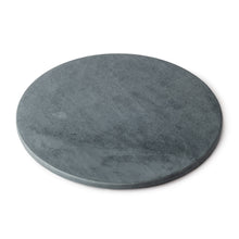 Load image into Gallery viewer, simon pearce round grey soapstone board
