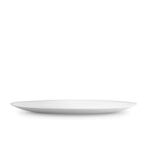 L'Objet Soie Tressée White Oval Platter Large