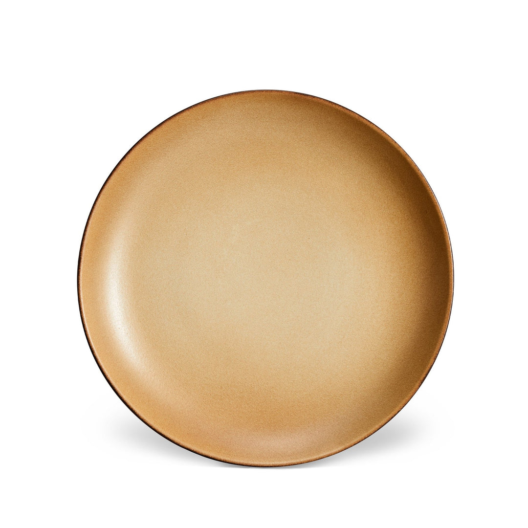 L'Objet Terra Leather Dinner Plate