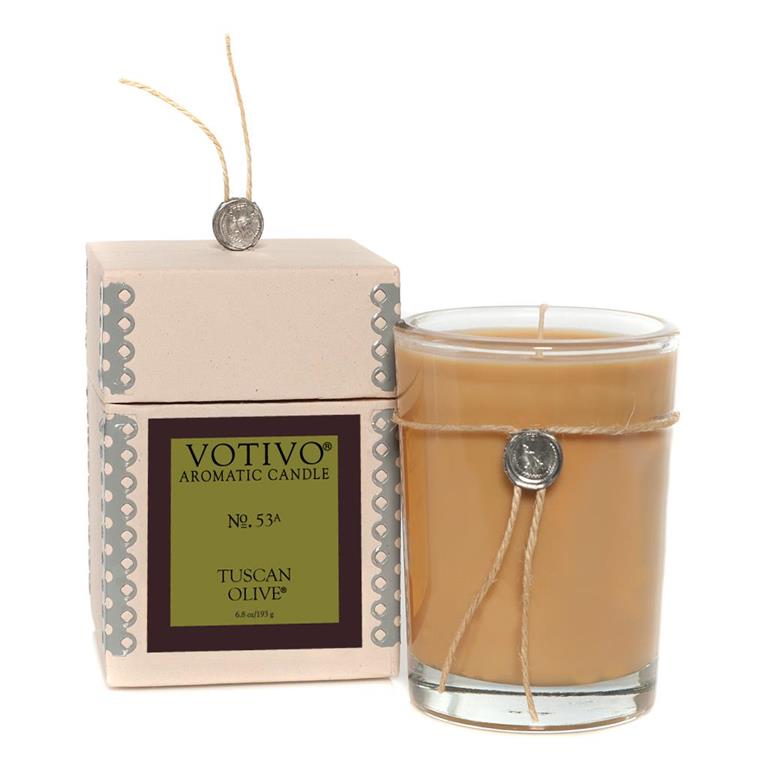 Votivo Tuscan Olive Candle