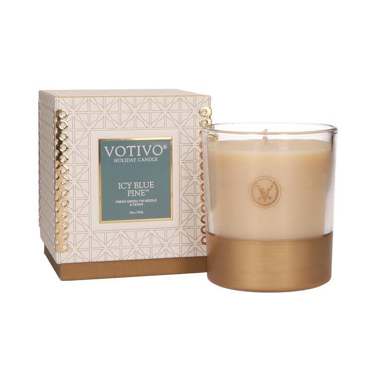 Votivo Holiday Icy Blue Pine Candle