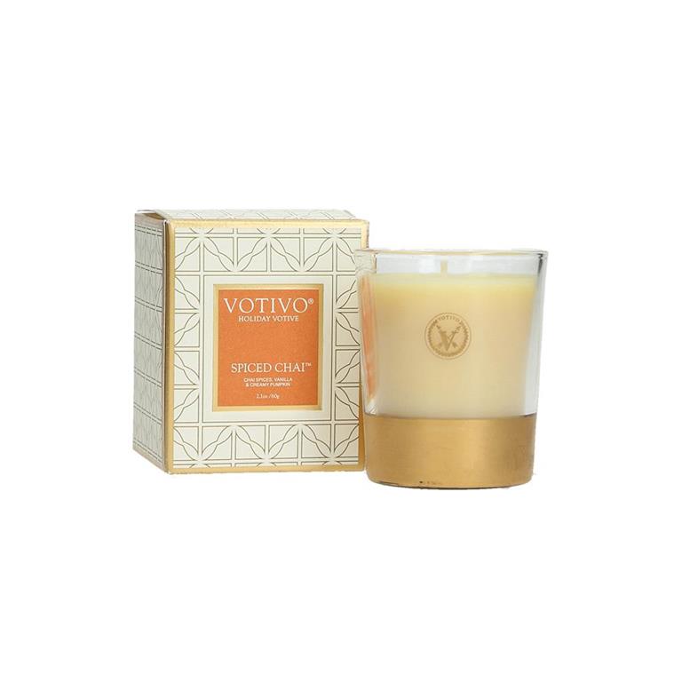 Votivo Holiday Spiced Chai Votive Candle