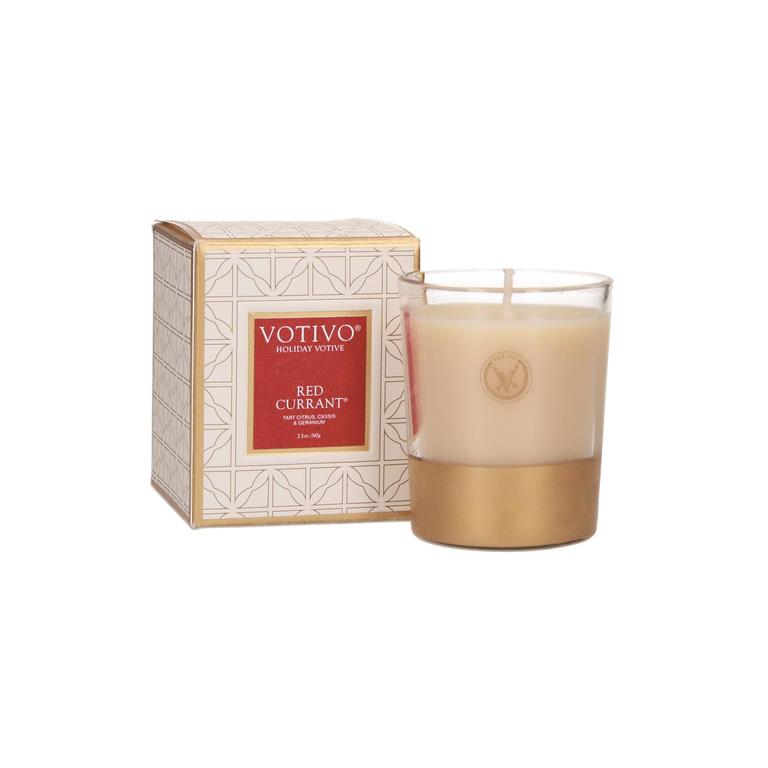 Votivo Holiday Red Currant Votive Candle