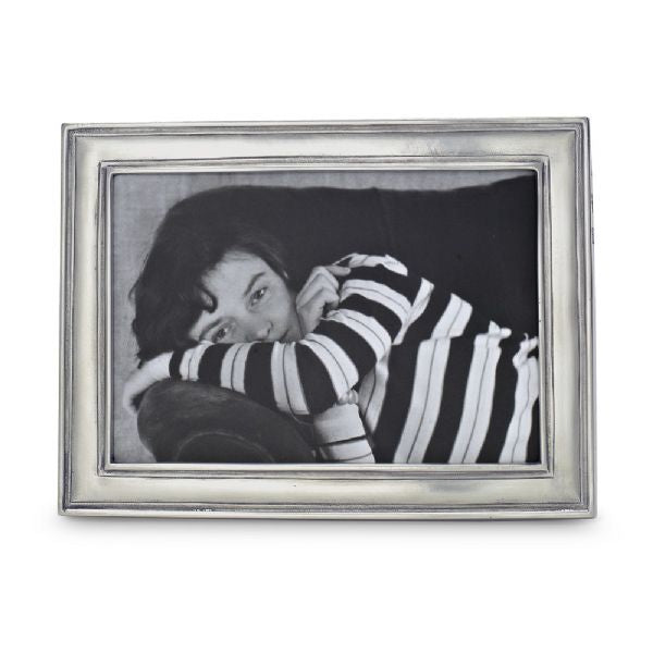 Match Pewter Lugano Rectangular Frame, Med.