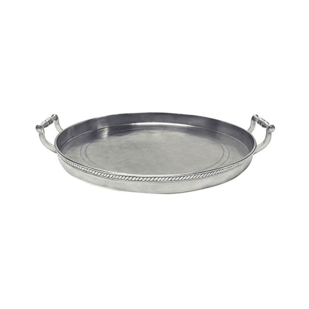 Match Pewter Gallery Tray, Round