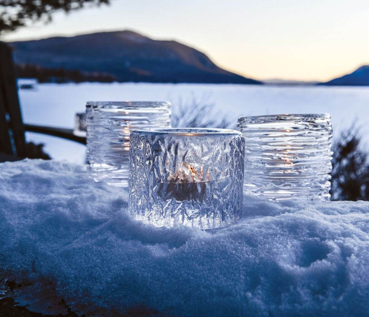 Simon Pearce Echo Lake Tealight in Gift Box