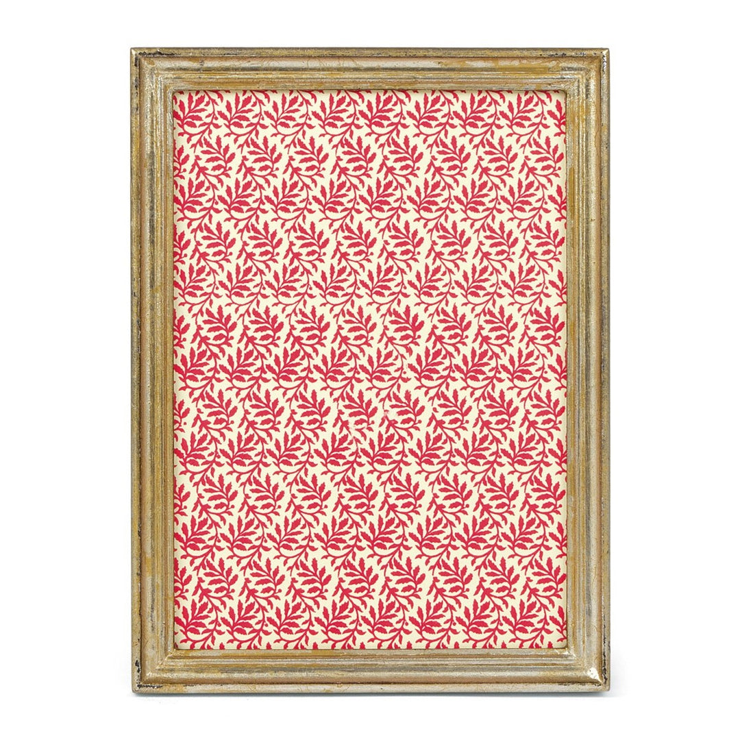 Antico Silver Leaf Florentine Frame, 5x7