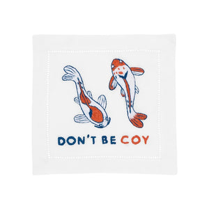 Don't Be Coy Cocktail Napkins