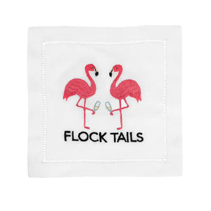 Flock Tails Cocktail Napkins