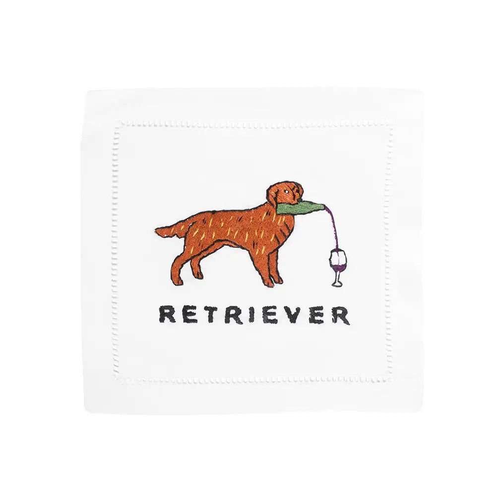 Golden Retriever Cocktail Napkins