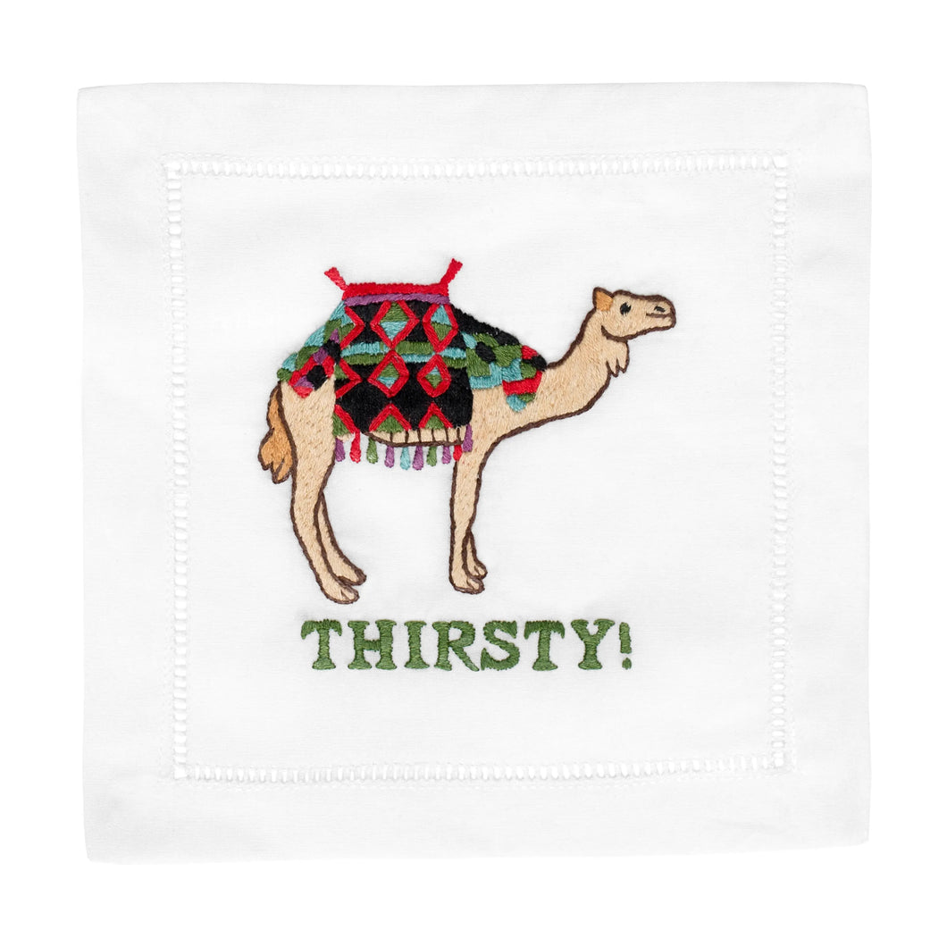 August Morgan Thirsty Cocktail Napkins