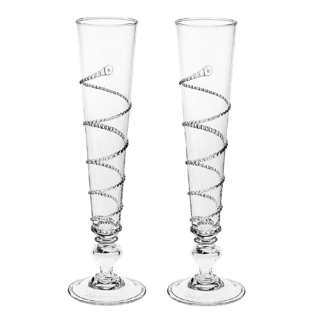 Juliska Amalia Champagne Flute Set